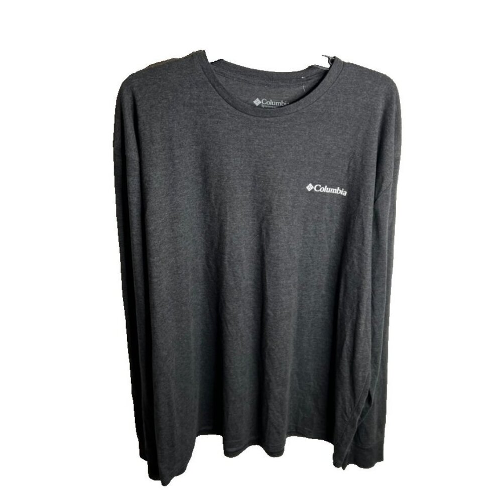 Columbia Men's Sunset Kodak Logo Graphic Long-Sleeve T-Shirt Size XXL